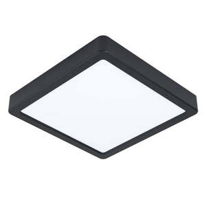 Čierne LED stropné svietidlo 21x21 cm FUEVA 5 – EGLO vyobraziť