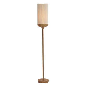 Stojacia lampa v prírodnej farbe s textilným tienidlom (výška 159 cm) Dania – Light & Living vyobraziť