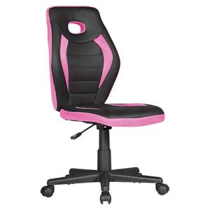 MID.YOU OTOČNÁ STOLIČKA PRE MLÁDEŽ, čierna, pink vyobraziť