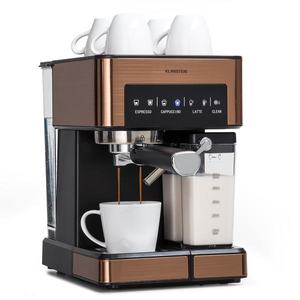 Klarstein Arabica Comfort kávovar s portafiltrom, 1350 W, 20 bar, 1, 8 l, dotykový ovládací panel vyobraziť