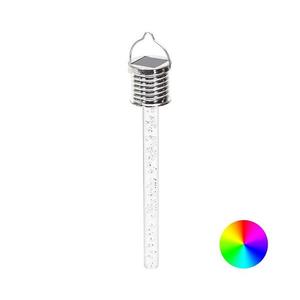 B.V. - LED RGB Solárne svietidlo LED/0, 006W/1, 2V chróm IP44 vyobraziť