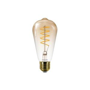 Philips LED Stmievateľná žiarovka VINTAGE Philips ST64 E27/4, 5W/230V 1800K vyobraziť