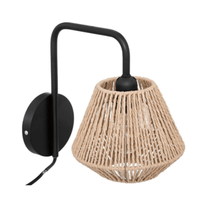 Atmosphera Atmosphera - Nástenná lampa JILY 1xE27/40W/230V juta vyobraziť