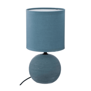 Atmosphera Atmosphera - Stolná lampa TIMÉO 1xE14/60W/230V modrá vyobraziť