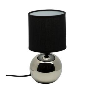 Atmosphera Atmosphera - Stolná lampa TIMÉO 1xE14/60W/230V lesklý chróm/čierna vyobraziť