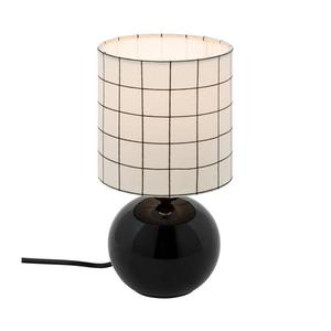 Atmosphera Atmosphera - Stolná lampa TIMÉO 1xE14/60W/230V čierna/biela vyobraziť