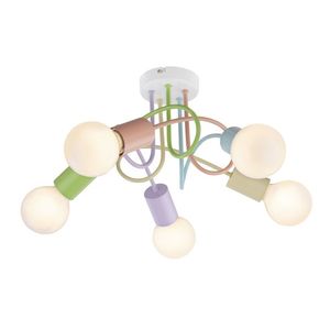 Rabalux Detské stropné svietidlo Linett pre žiarovku 5x E27 6340 vyobraziť