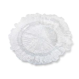 Dekorativní podtalíř BLANCHE VIII 33 cm čirý vyobraziť