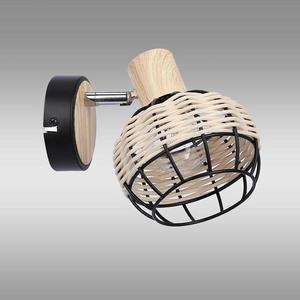 Nástenná lampa Tajga 91-12197 čierna/ bežová KD1 vyobraziť