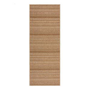 Vonkajší behúň v prírodnej farbe 80x230 cm Farah Stripe – Flair Rugs vyobraziť