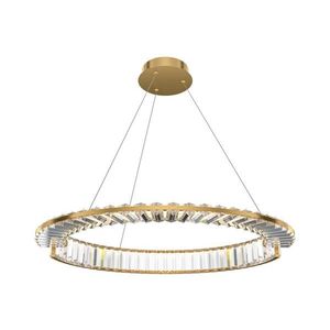 Maytoni Maytoni P097PL-L36G4K - LED Luster na lanku KRONE LED/36W/230V pr. 62 cm zlatá vyobraziť