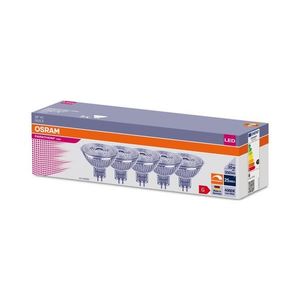 Osram SADA 5x LED Stmievateľná žiarovka MR16 GU5, 3/3, 8W/12V 4000K 36° - Osram vyobraziť