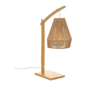 Atmosphera Atmosphera - Stolná lampa KARLA 1xE27/40W/230V bambus/konope vyobraziť