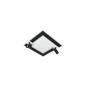 LED Stmievateľné stropné svietidlo LED/80W/230V 3000-6500K čierna +diaľkové ovládanie vyobraziť