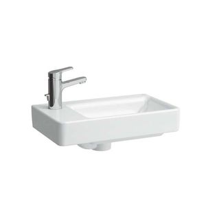 Laufen - Pro S Umývadielko, 48x28 cm, 1 otvor na batériu vľavo, biela H8159550001041 vyobraziť