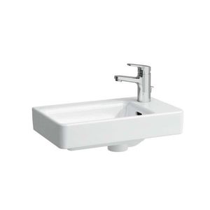 Laufen - Pro S Umývadielko, 48x28 cm, 1 otvor na batériu vpravo, biela H8159540001041 vyobraziť