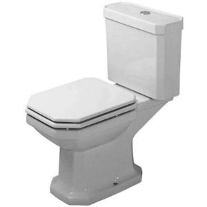 DURAVIT - 1930 Stojacia kombinačná misa, 355 mm x 390 mm x 665 mm, biely – misa, odpad vodorovný, s WonderGliss 02270900001 vyobraziť