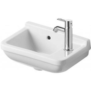 DURAVIT - Starck 3 Umývadielko, 40x26 cm, s prepadom, s otvorom na batériu vpravo, biela 0751400000 vyobraziť