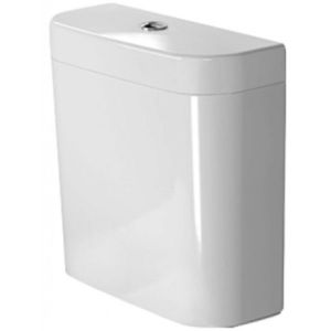 DURAVIT - Happy D.2 Splachovacia nádrž, 40x16 cm, pripojenie vpravo alebo vľavo, alpská biela 0934000005 vyobraziť