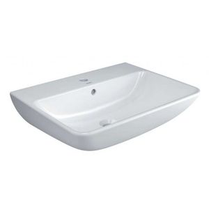 DURAVIT - ME by Starck Umývadlo, 60x46 cm, s prepadom, s otvorom na batériu, biela 2335600000 vyobraziť