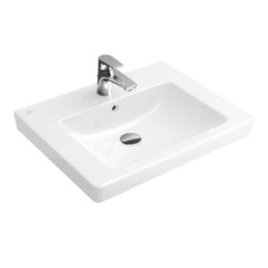 VILLEROY & BOCH - Subway 2.0 Umývadlo s prepadom, 60x47 cm, s CeramicPlus, alpská biela 7113F0R1 vyobraziť