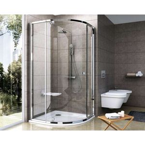 RAVAK - Pivot Sprchový kút štvrťkruhový PSKK3-90, 87-90 cm, satin/číre sklo 37677U00Z1 vyobraziť