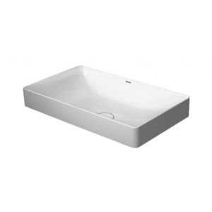 DURAVIT - DuraSquare Umývadlová misa, 60x36 cm, DuraCeram, s WonderGliss, alpská biela 23556000001 vyobraziť