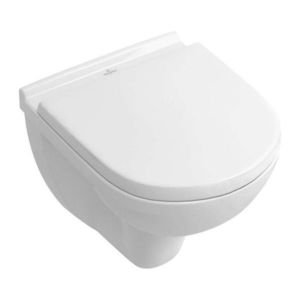 VILLEROY & BOCH - O.novo Závesné WC Compact s doskou SoftClosing, DirectFlush, alpská biela 5688HR01 vyobraziť