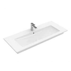 VILLEROY & BOCH - Venticello Umývadlo nábytkové, 80x50 cm, s prepadom, otvor na batériu, CeramicPlus, alpská biela 41048LR1 vyobraziť