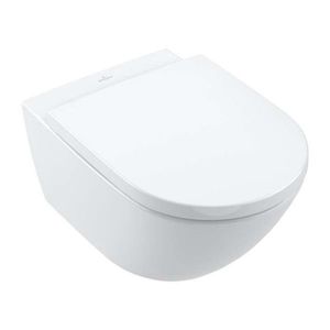 VILLEROY & BOCH - Subway 3.0 Závesné WC, TwistFlush, CeramicPlus, alpská biela 4670T0R1 vyobraziť