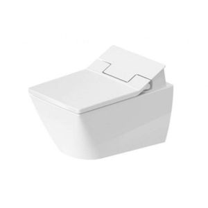 DURAVIT - Viu Závesné WC na bidetovú dosku SensoWash, Rimless, DuraFix, biela 2511590000 vyobraziť