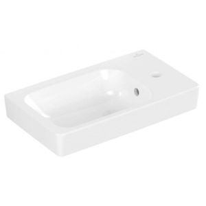 VILLEROY & BOCH - Architectura Umývadielko 48x28 cm, s prepadom, otvor na batériu vpravo, alpská biela 43864801 vyobraziť