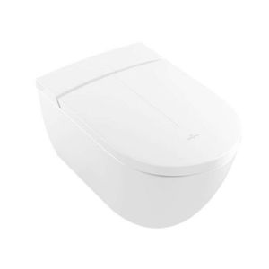 VILLEROY & BOCH - ViClean Elektronický bidet s keramikou, Rimless, CeramicPlus, SoftClosing, alpská biela V0E100R1 vyobraziť