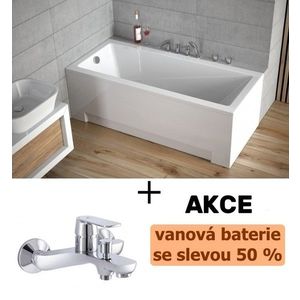 HOPA - Vaňa Termi 170x70 cm + vaňová batéria ELMA so ZĽAVOU 50% OLVTER17+OLVPINOZ+OLBAELM10 vyobraziť