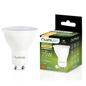 Žiarovka Lumiled LED GU10 3W 270LM 120ST. CB vyobraziť