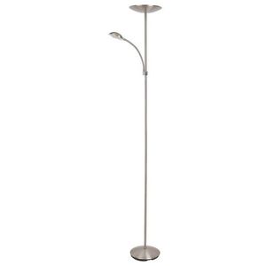 Rabalux Chrómová stojacia LED lampa Vlasta 18W+5W 7006 vyobraziť