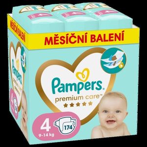 Plienky Pampers Premium Care 174 ks, veľkosť 4 vyobraziť