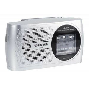 Orava T-120 S prenosný rádio prijímač s rozsahom FM/AM/SW vyobraziť