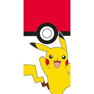 Detská osuška Pokémon Pokéball a Pikachu, 70 x 140 cm vyobraziť