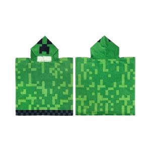 Carbotex Detské pončo Minecraft Creeper Explode, 50 x 115 cm vyobraziť