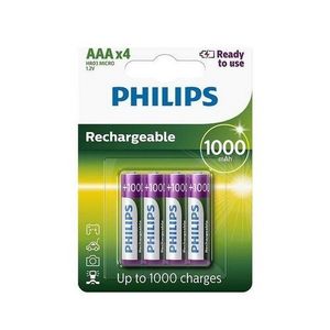 Philips AAA 1000mAh 4ks R03B4RTU10/10 vyobraziť