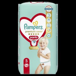 Plienky Pampers Premium Care Pants 52 ks, veľkosť5 vyobraziť