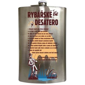 Bohemia Gifts Alkoholová fľaša - Rybár, 1, 8 l vyobraziť