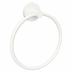 Sapho XR411W X-Round White držiak uterákov kruh, biela vyobraziť