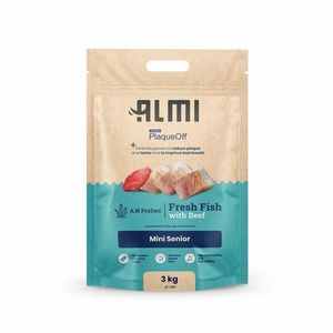 ALMI Mini Senior Granule s morskou riasou, 3 kg vyobraziť