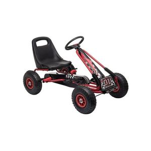 Baby Mix Detská šliapacia motokára Go-kart Razor, červená vyobraziť