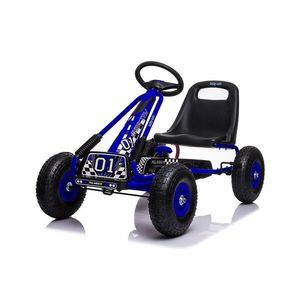 Baby Mix Detská šliapacia motokára Go-kart Razor, modrá vyobraziť