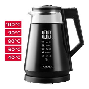 Concept RK4170 digitálna rýchlovarná kanvica Thermosense 1, 7 l vyobraziť