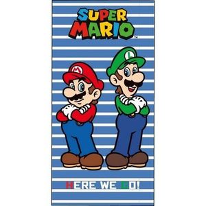 Detská osuška Super Mario a Luigi, 70 x 140 cm vyobraziť