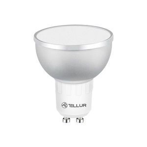 Tellur WiFi Smart LED RGB žiarovka GU10, 5 W, čirá, teplá biela vyobraziť